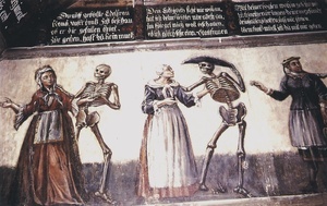 Der Totentanz in der Beinhauskapelle 